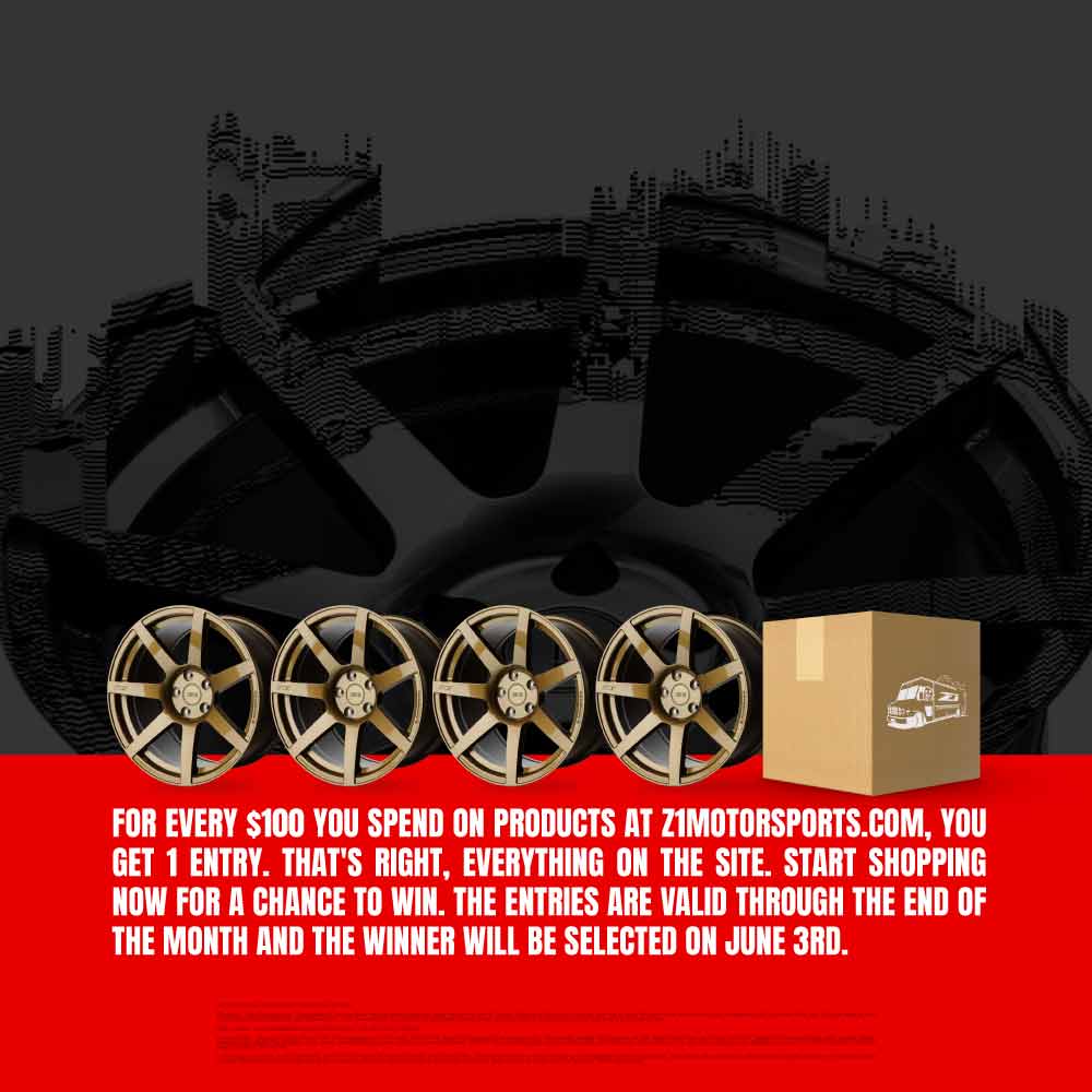 win free wheels Shop now for a chance to win ZM-23 wheels and the ultimate Z1 swag pack!